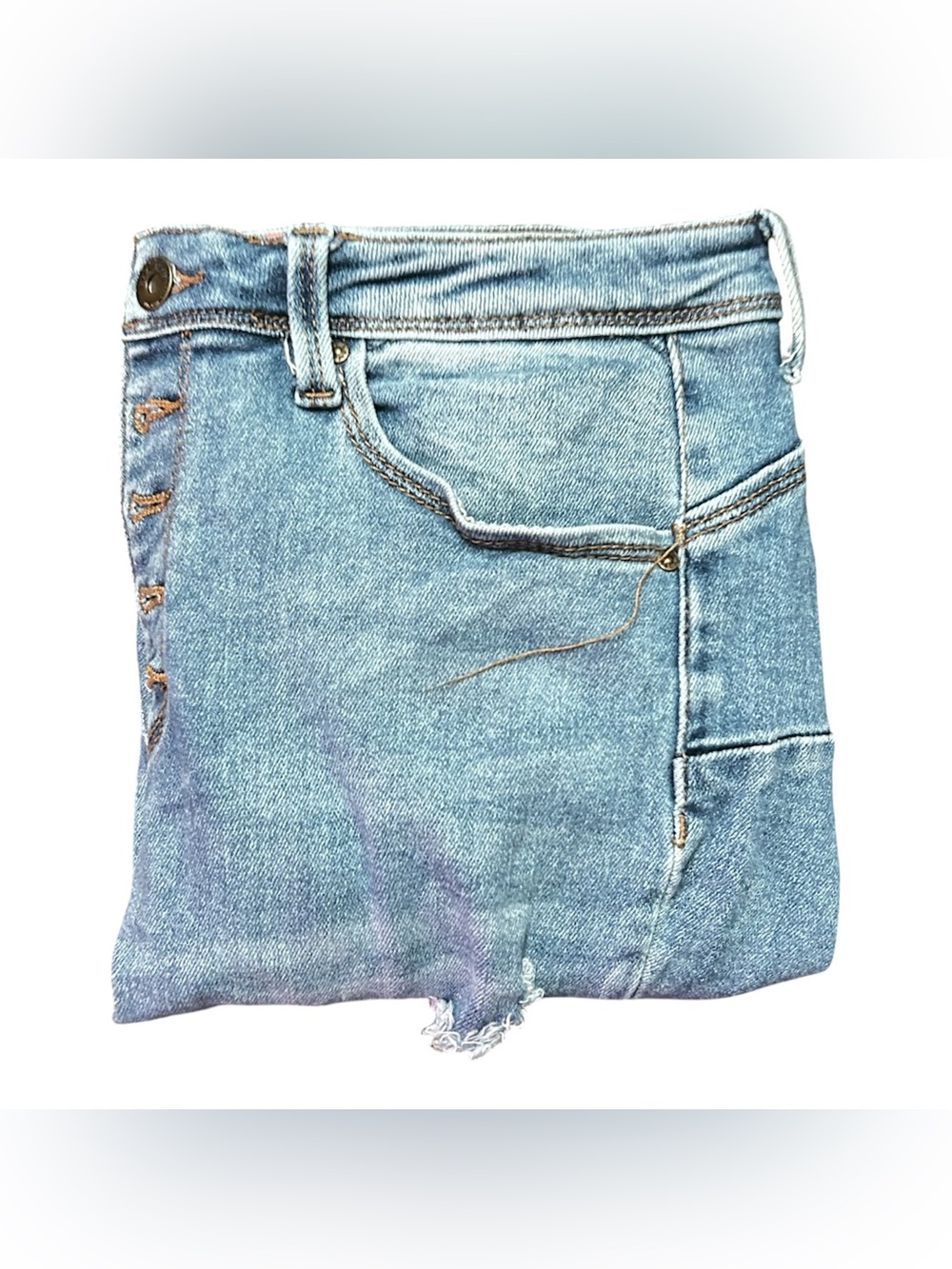 Wax Jean High-Rise Light Blue Denim Jeans